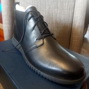 Cole Haan Black Leather Men's Chukka Boot Size 13